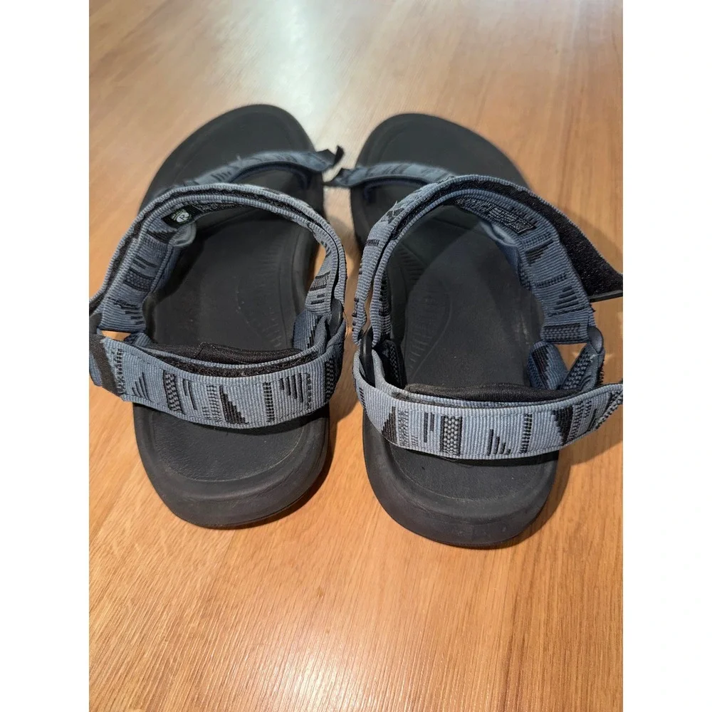 Teva Hurricane XLT2 Mens Sandals Gray Black Geometric Strappy Sport Hiking 12